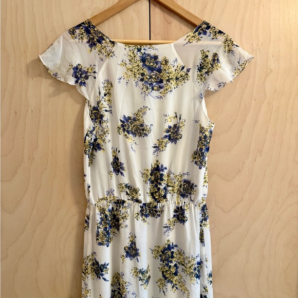 NWT JOIE Flowy Floral Print Silk Maxi Dress Size Small - Picture 11 of 15